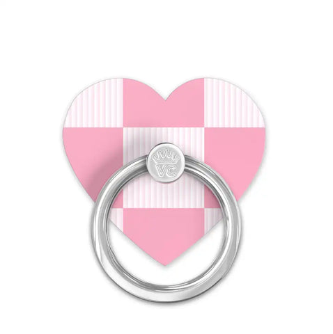 Pink Vibe Checkered Phone Ring