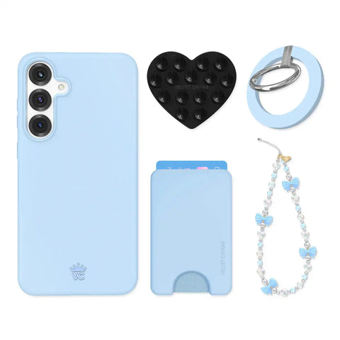 Cotton Candy Blue Samsung Bundle Set