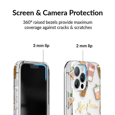 Coffee First iPhone Case