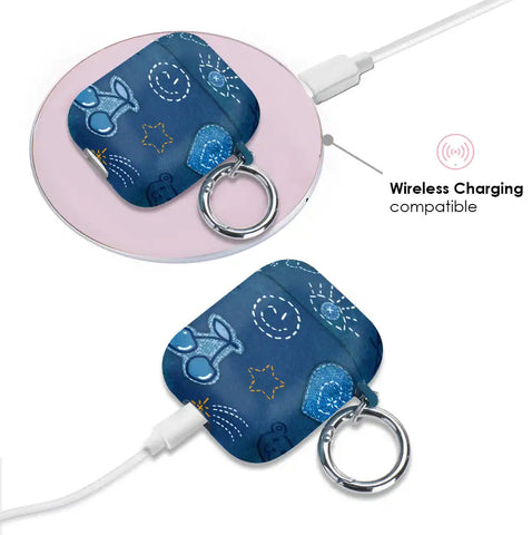 Blue Jean Baby AirPod Case
