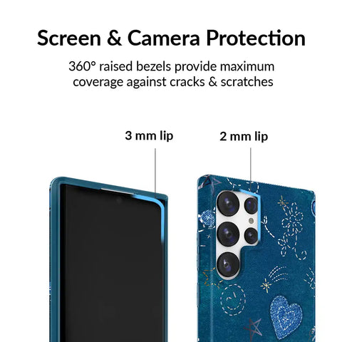 Blue Jean Baby Samsung Case