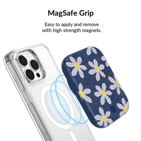 Denim Daisy Portable MagSafe Charger Power Pack