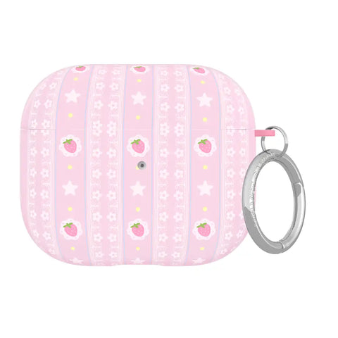 Strawberry Macaron AirPod Case
