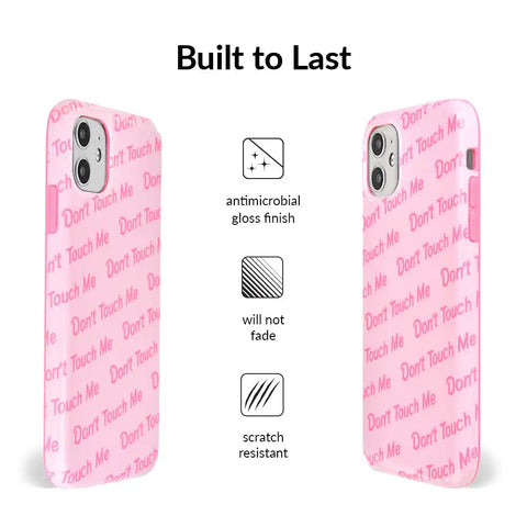 Don't Touch iPhone Case
