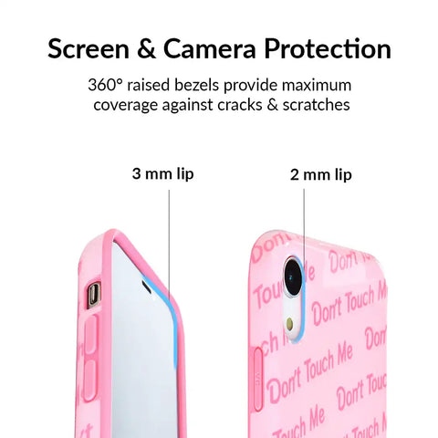 Don't Touch iPhone Case