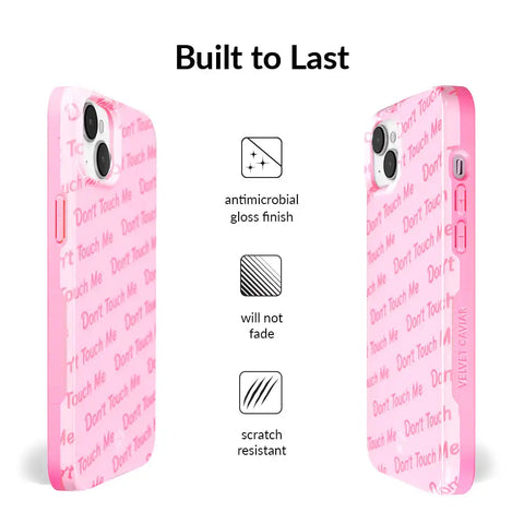 Don't Touch iPhone Case