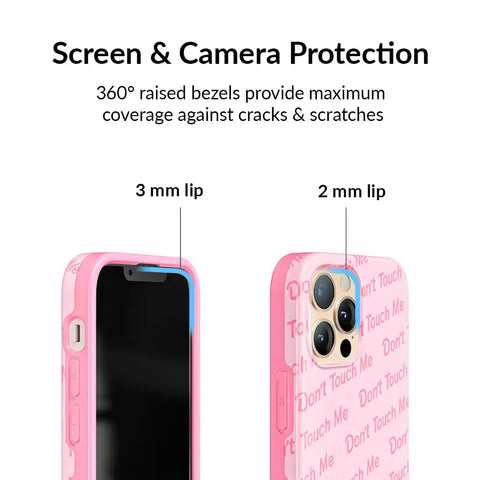 Don't Touch iPhone Case