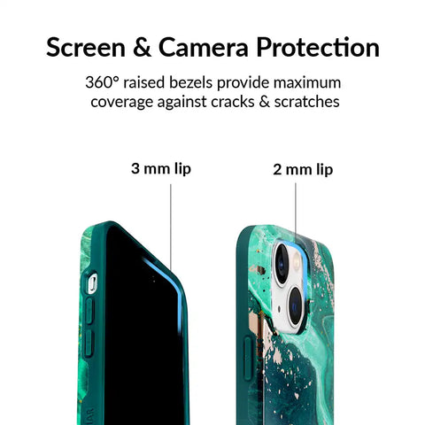 Emerald Marble iPhone Case