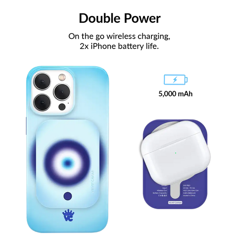 Evil Eye Aura Portable MagSafe Charger Power Pack