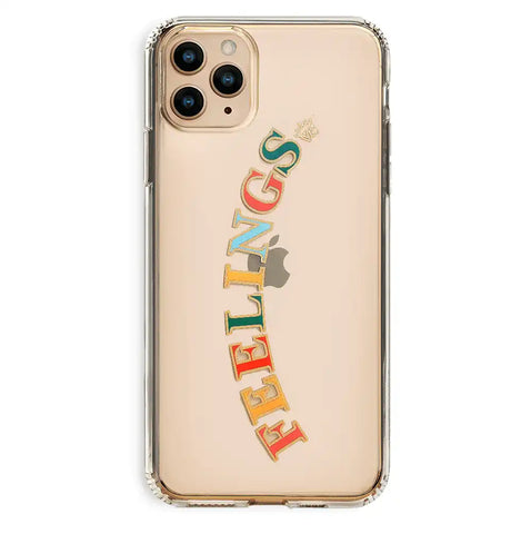 Feelings Clear iPhone Case