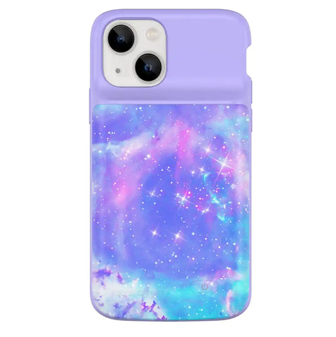 Galaxy iPhone Charging Case