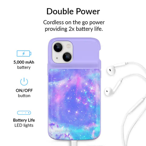 Galaxy iPhone Charging Case