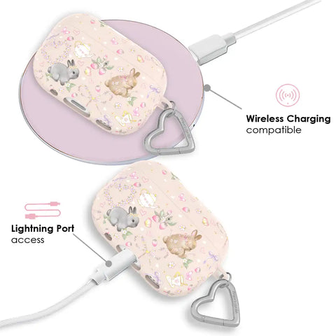 Bunnies & Bows AirPod Case