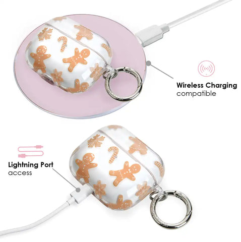 Holiday Gingerbread AirPod Case