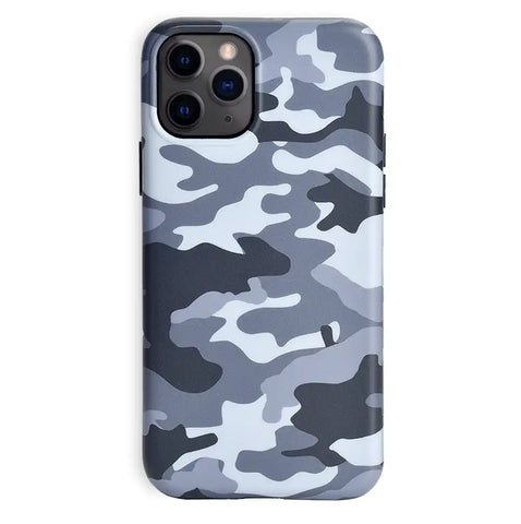 Gray Camo iPhone Case