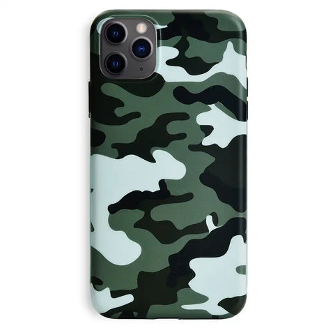 Green Camo iPhone Case