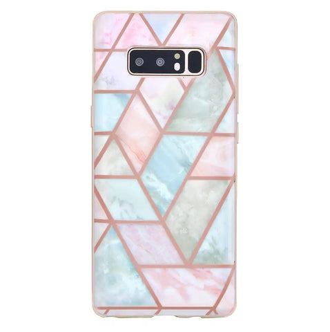 Geometric Marble Samsung Case