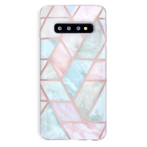Geometric Marble Samsung Case