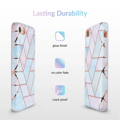 Geometric Marble iPhone Case