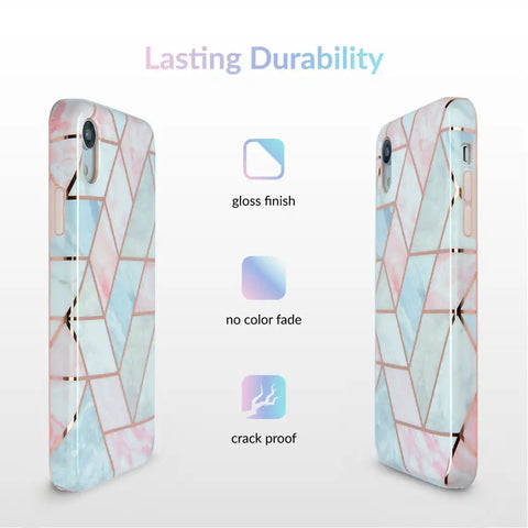 Geometric Marble iPhone Case