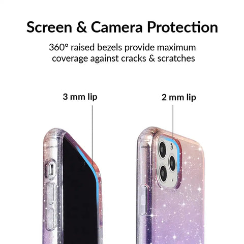 Ombre Stardust Glitter iPhone Case