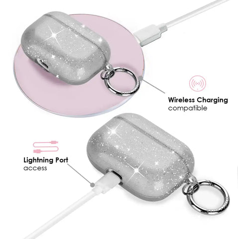 Grey Stardust AirPod Case