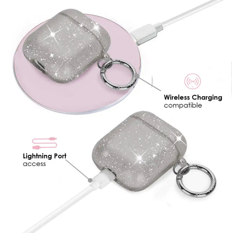 Grey Stardust AirPod Case