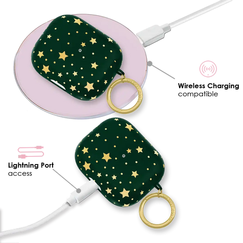 Evergreen Stars AirPod Case
