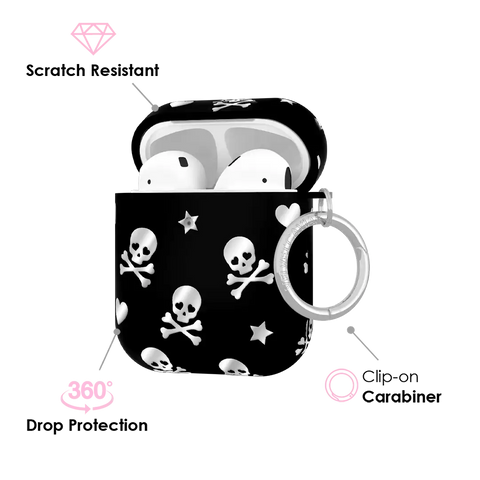 Chrome Skulls AirPod Case
