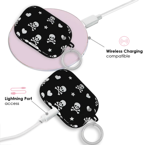 Chrome Skulls AirPod Case