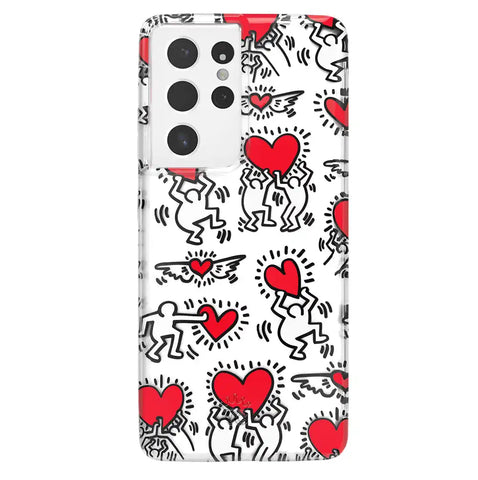 Keith Haring Heart-ist Samsung Case