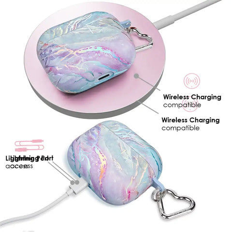 Holo Moonstone Airpods Case