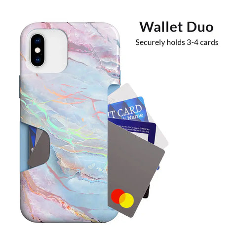 Holo Moonstone iPhone Wallet Case