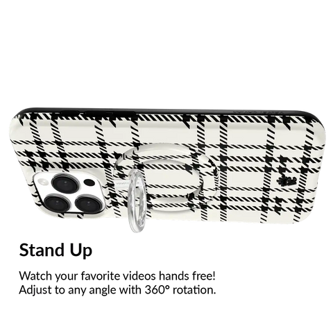 Houndstooth Sweater MagSafe Grip Ring