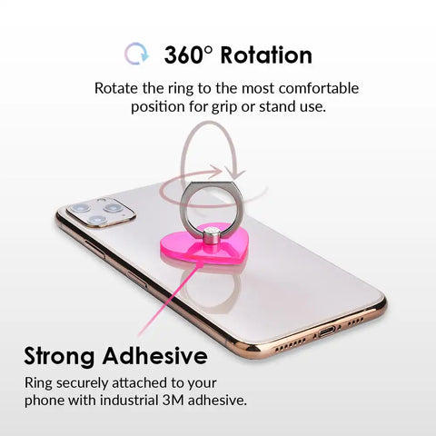 Neon Pink Phone Ring