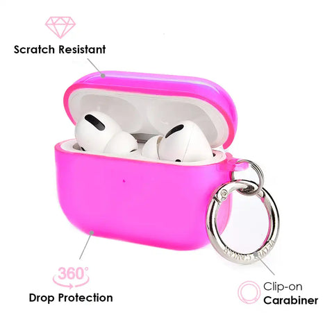 Neon Pink AirPod Case