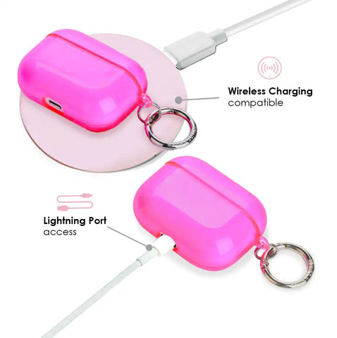 Neon Pink AirPod Case