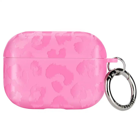 Hot Pink Leopard AirPod Case