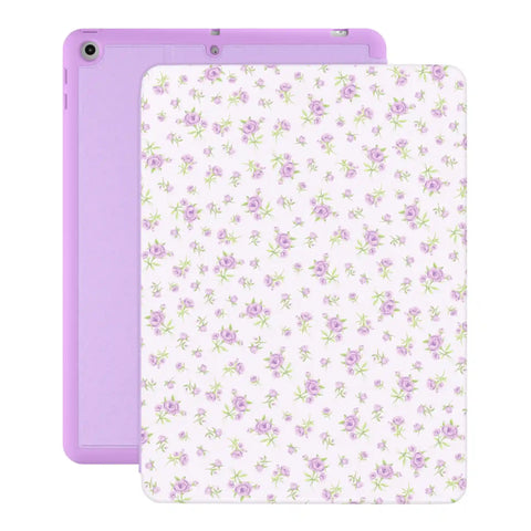 Dainty Lilac Floral iPad Case