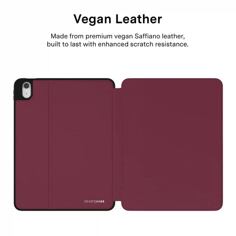 Burgundy 1990 iPad Case
