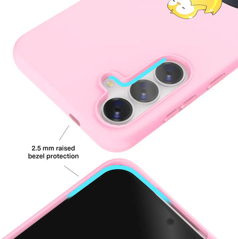 Pudgy Penguins Positive Pink Samsung Case