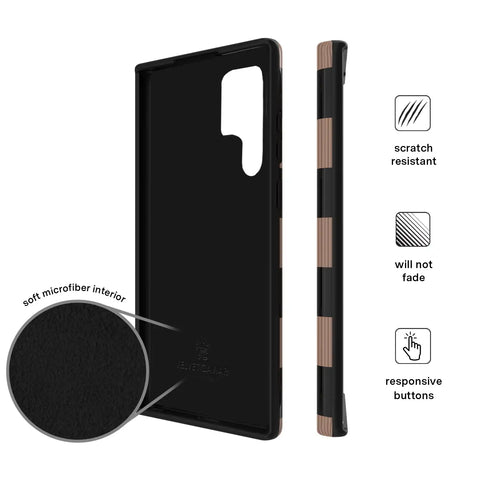 Mocha Vibe Checkered Samsung Case