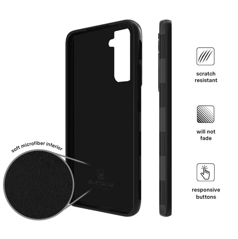 Noir Vibe Checkered Samsung Case