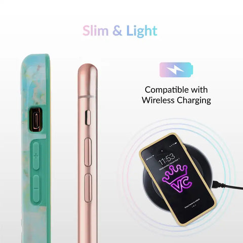 Jade Marble iPhone Case