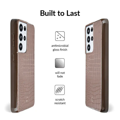 Khaki Croc Samsung Case