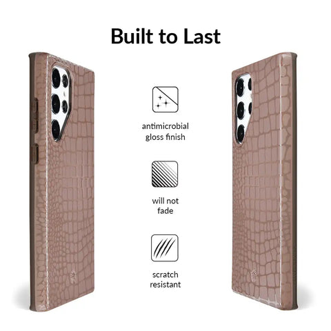 Khaki Croc Samsung Case