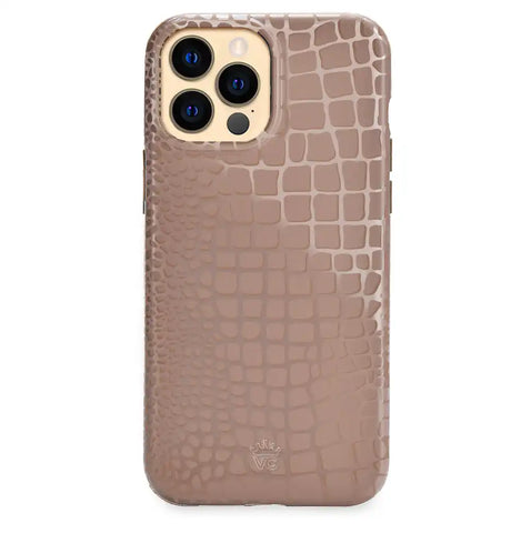 Khaki Croc iPhone Case