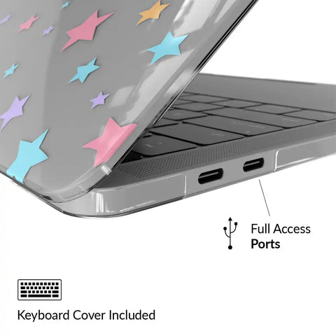 Stars and Moon MacBook Case