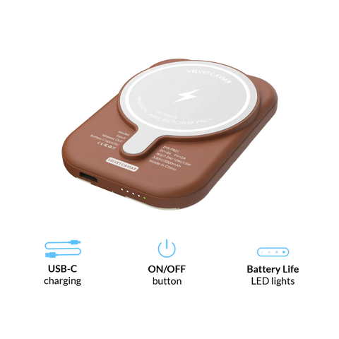 Cocoa Cow Portable MagSafe Charger Power Pack
