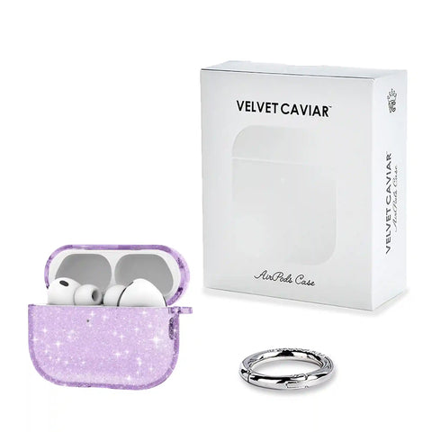 Lilac Stardust AirPod Case